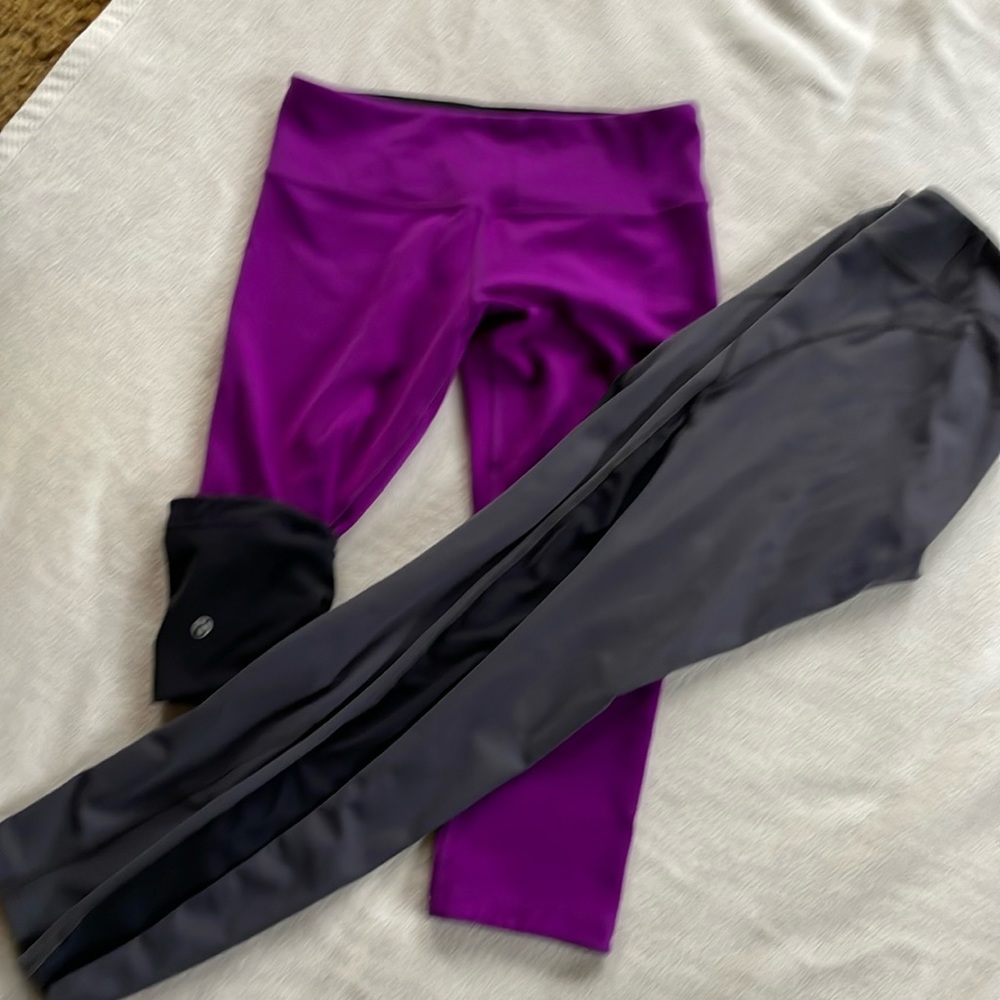 Bundle of 2 solid yoga pants